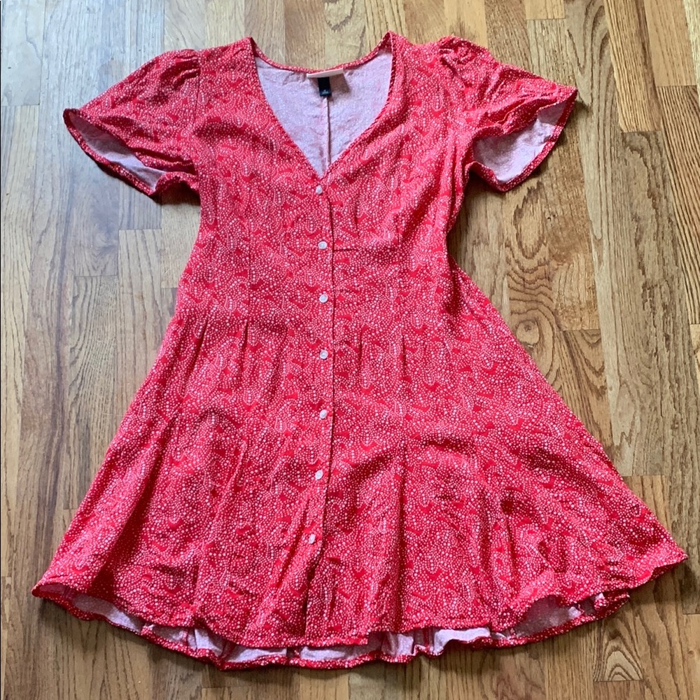 Universal Thread (Target) red paisley dress!